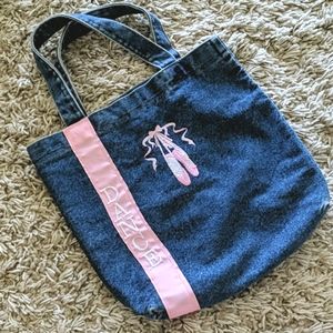 4 items for $15. Jean Dance / Ballet Bag
